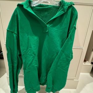 Green Pullover Hoodie